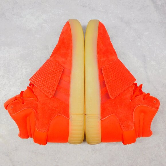 Adidas Mens Tubular Invader S80477 Red Basketball Shoes Sneakers Size 6 - Picture 2 of 8